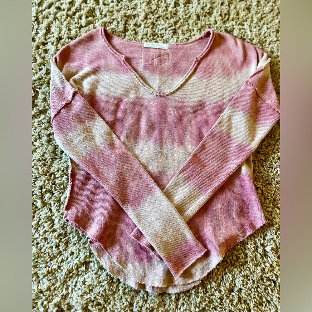 We The Free Blush and Sand XS  Sweater